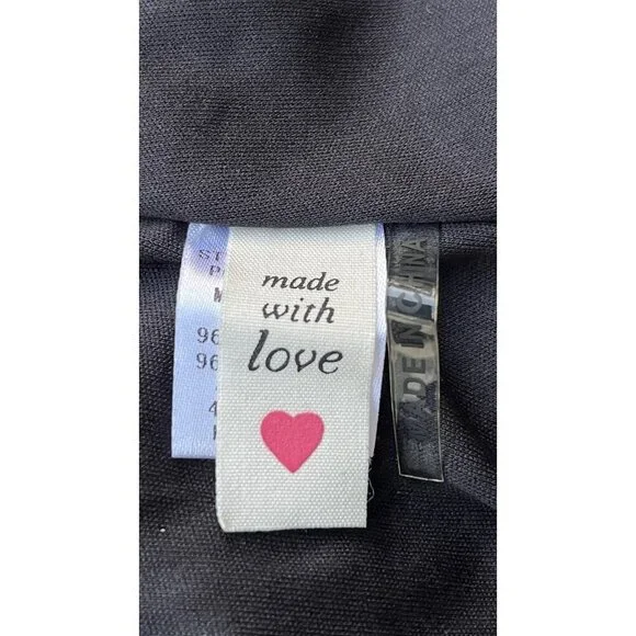 Tea & Cup Womens’s Black Lace Up Skater Mini Dress Size M - Picture 6 of 12